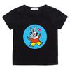 T-shirt per Bambini 100% Cotone Disegno Trotro Stampa Anime T-shirt 2-12 Anni Manica Corta Carina Ragazzi Ragazze Quotidiana Casual Toddler Estate