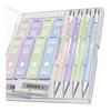 Four Candies Mechanical Pencils, 0.5mm, Set of 4, Side Knock, HB Lead Refills (480 Pcs), Erasers, Eraser Refills Included, Cute for Girls and Boys