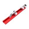 Saw Guide Rail 240mm Aluminum Alloy Cutting Machine Base Clamp with Dual Clips for Woodworking DIY Projects Precision