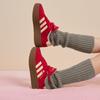 adidas VL Court Bold Niskie Trampki Armii Niemieckiej Damskie Czerwone