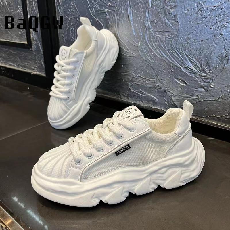 Fashion Chunky Sneaker for Men Mesh Breathable Sneakers Running Shoes Fashion Casual Designer Increased Platform Sport Shoes