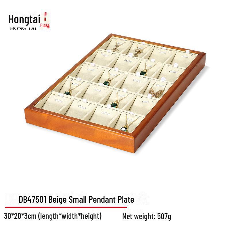 Jewelry Display Tray for Rings, Necklaces & Jade