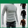 Bequemer Herren Rollkragenpullover Langarm Stretch Warm Jumper für jeden Anlass