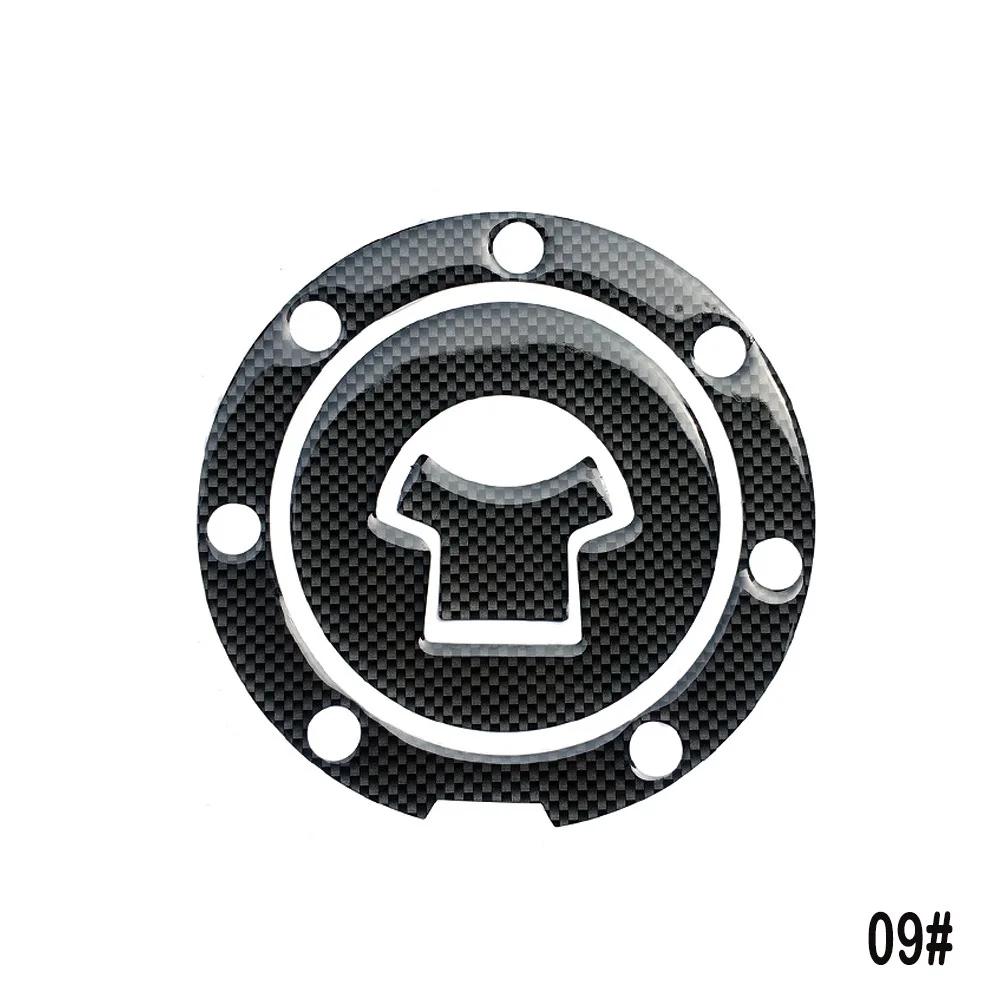 

1 шт., углеродное волокно, топливный газ, масляная крышка, накладка на бак, защитная наклейка для мотоцикла, универсальная для Honda Suzuki Kawasaki Yamaha