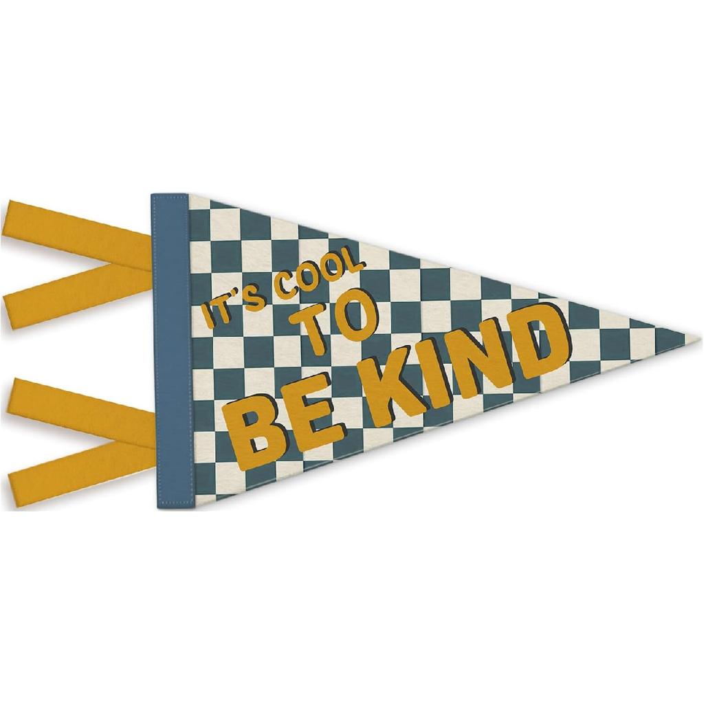 Coastal Granddaughter Room Decor, Surf Pennant Felt Banners Flags, Nautical Coastal Ocean Nursery Wall Hanging Banner for Toddler Girls Room Bedroom