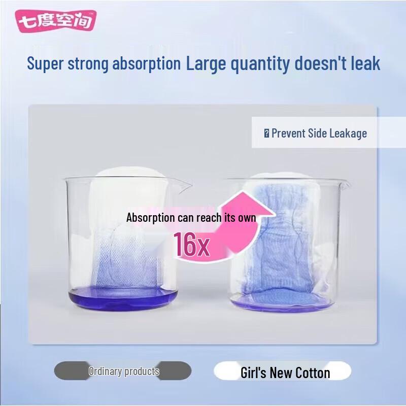 Seventh Sense Teen Series Silky Thin Day Sanitary Pads