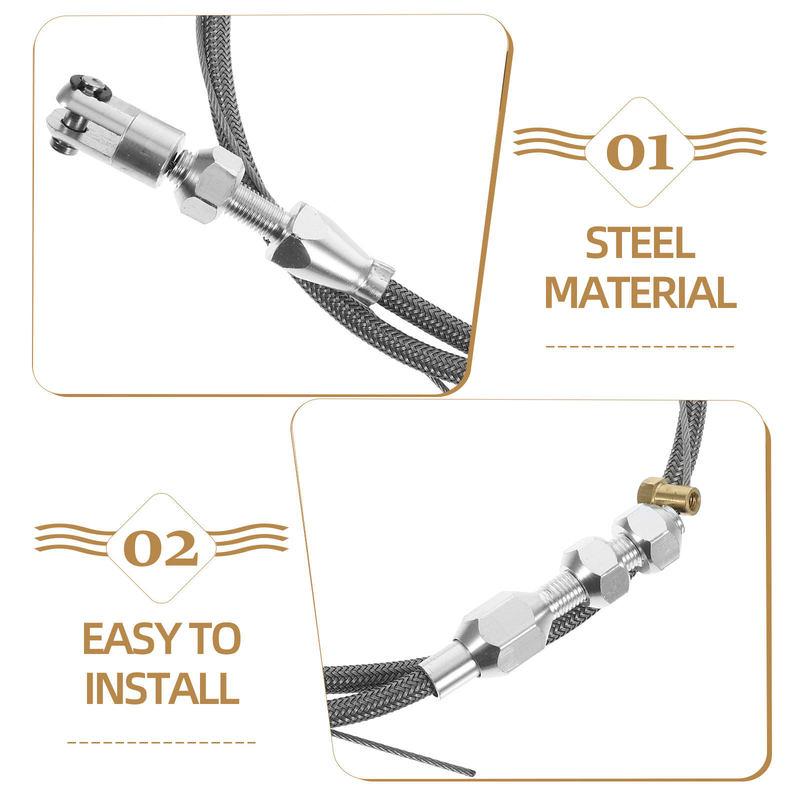 Automotive Throttle Cable Metal Durable Replacement Easy Tall Car Engine Wire Vehicle Accessory Throttle Cable