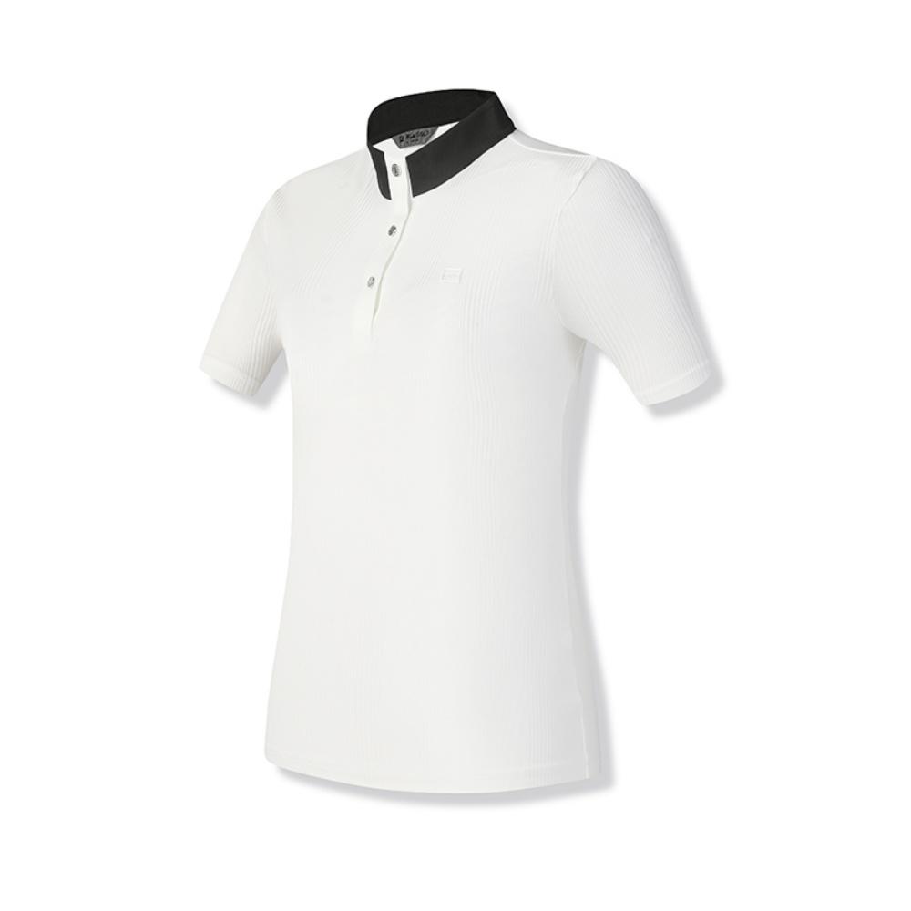 FILA Golf Series Trendy Casual Sports Versatile Short Sleeve T-Shirt Women Tops Jade-White A11W525119F-WT