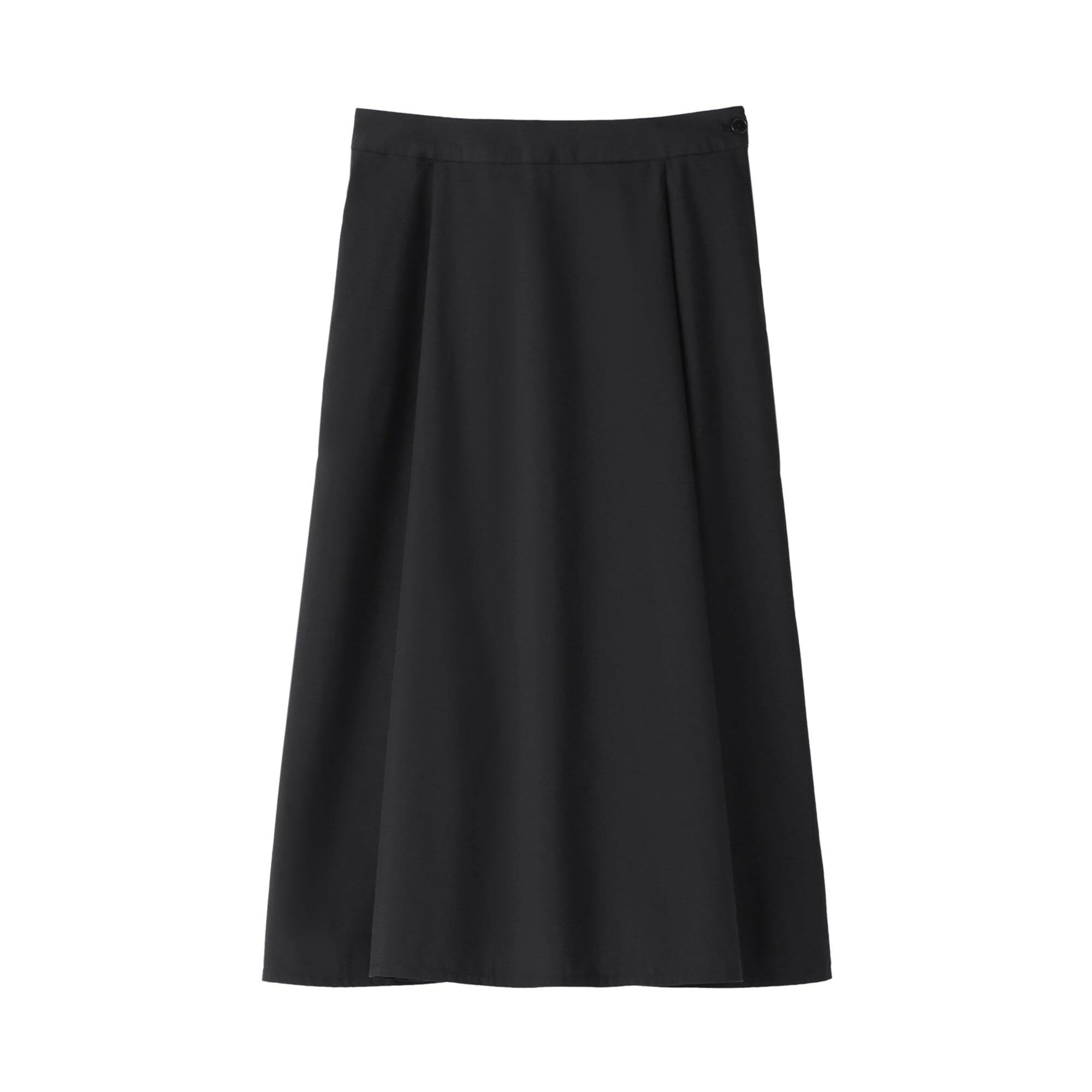 

MUJI Women s Quick-Drying Broad Flare Skirt, Black, Size XL, BE1VAA5S