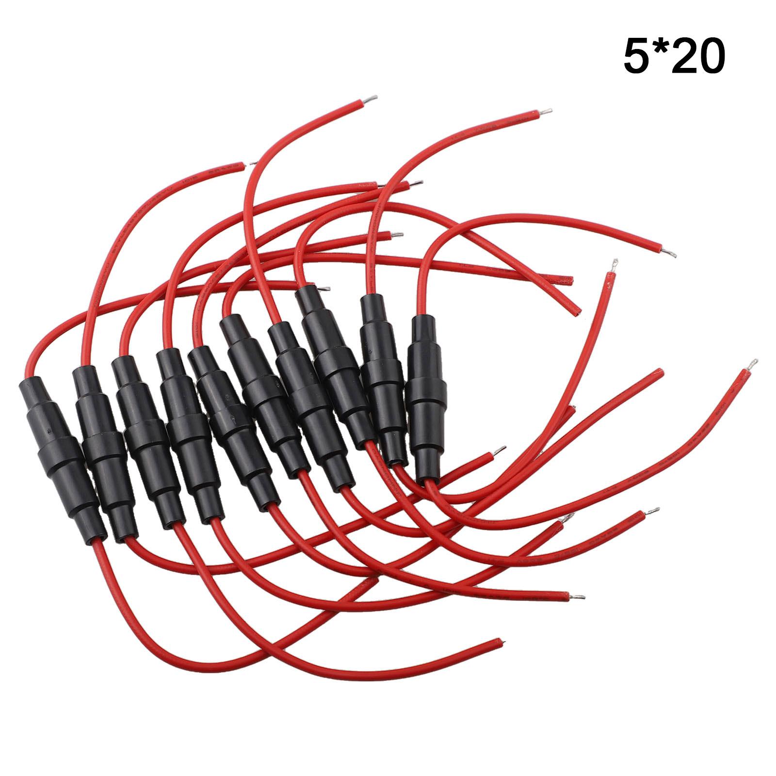 

Holder Screw Inline Fuse Fuse Holder Fuse Holder Type Fuse Holder 10pcs 2.4mm 6x30mm Fast-Blow Inline Fuse Holder