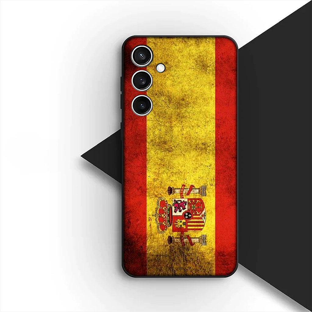 

Spain Flag Silicone Phone Cover for Motorola Moto Edge 70 60 Fusion NEO Pro G Stylus G56 G96 G04 G05 20 Soft Case Motorola Edge 60 Neo