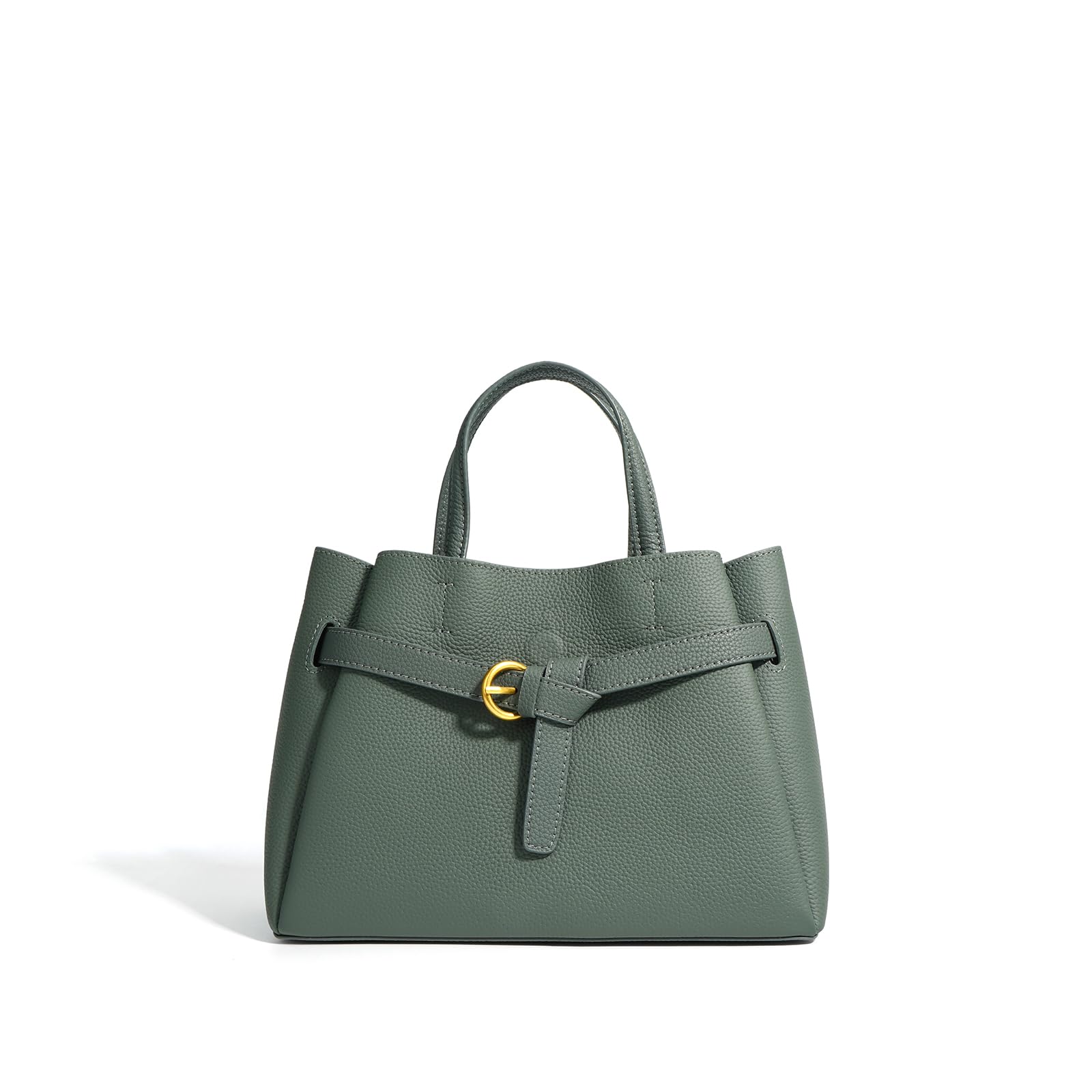 

Genuine leather bag Genuine leather Large capacity zipper closure [ArtsEye] women s (3193-green)