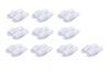[kitamurasyokai] Disposable Slippers, 10-Pair Set (Individually Wrapped), Thick Sole, Non-Slip, Luxurious, Fluffy, Unisex, Indoor Room Shoes, Hotel Am