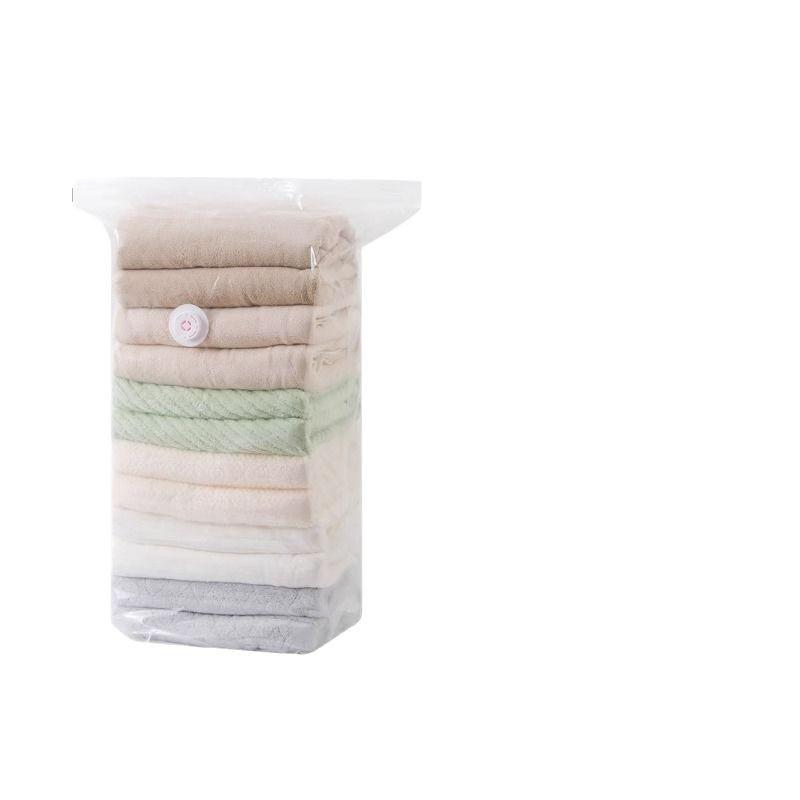 Thickened Vacuum Compression Storage Bag for Clothes & Quilts – No Pump Needed