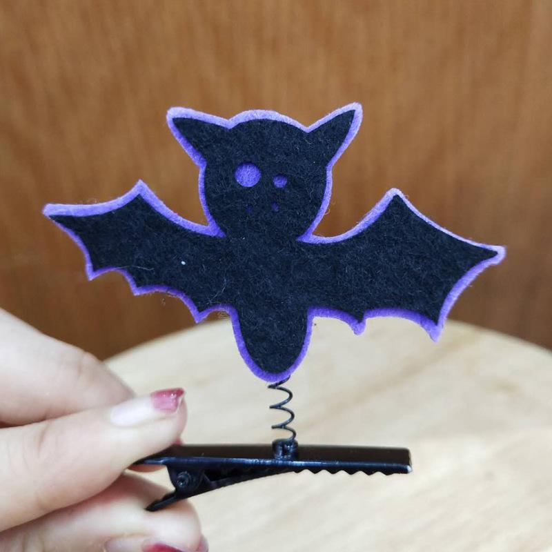 Halloween Hairpin Pumpkin Ghost Skull Buckle Headwear Festive Items PROM Party Props Small Gifts