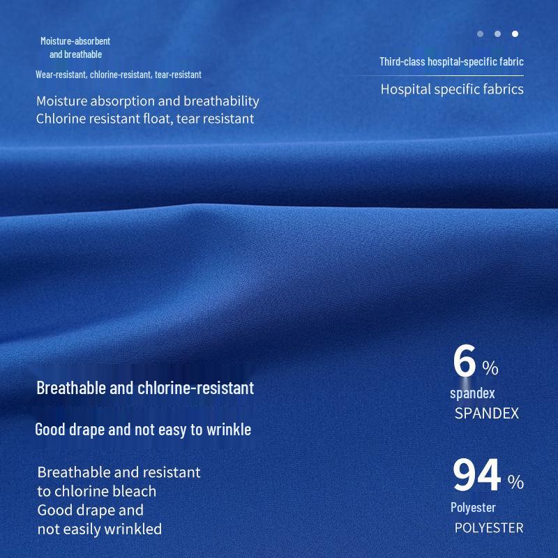 Gerades Bein Peeling-Set für Schönheitssalon, Intensivstation, Klinik, Arzt und Krankenpflege-Berufskleidung