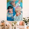 Anime ALIEN STAGE Cartoon Tapestry Wall Hanging Decoration Household Home Decor