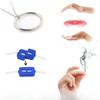 Educational Flying Poker Rings Magic Trick Flowing Cards Rings Fun Street Party Magic Show Props for Beginners  Science Toys