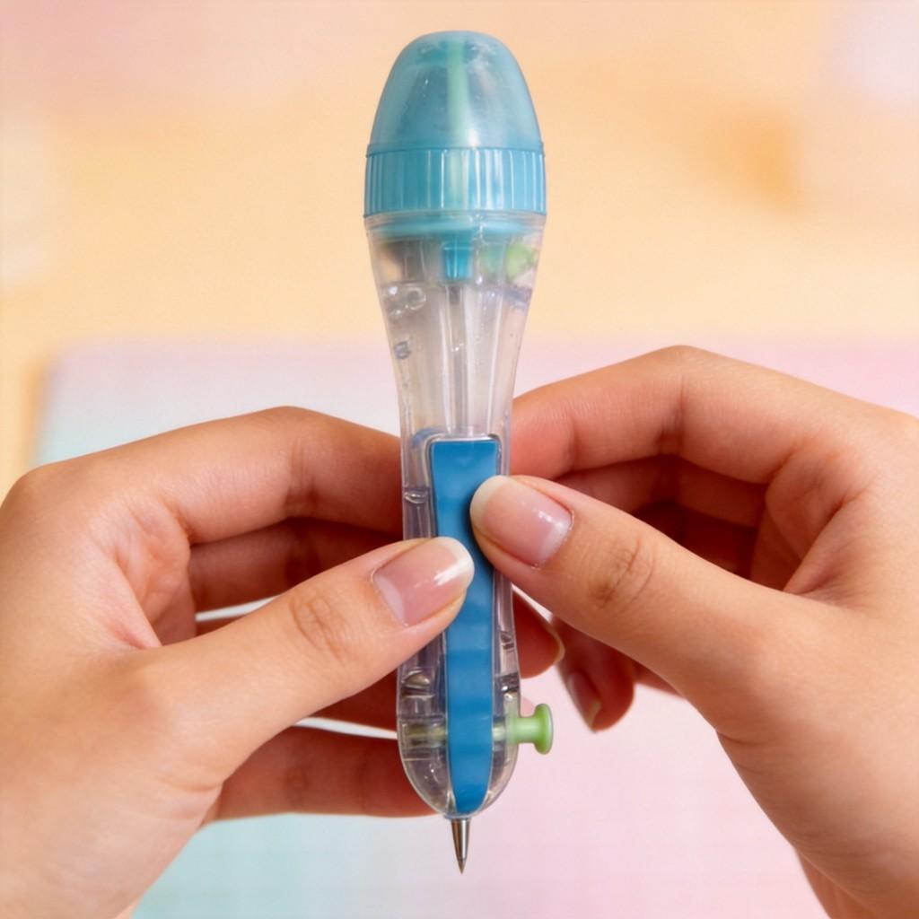 Plastic Storage Press Pen Diy Craft Kit For Kids And Teens