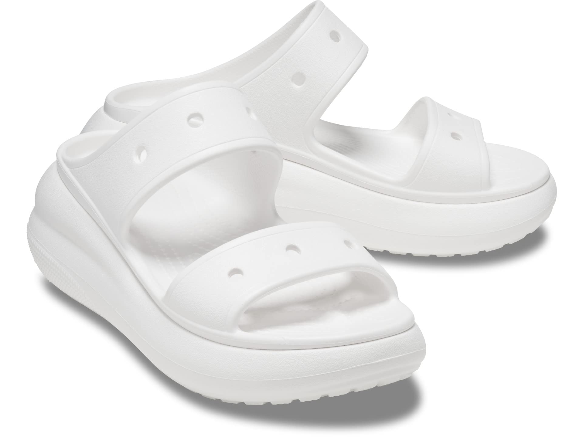 crocs CLASSIC CRUSH SANDAL WHT 25.0cm