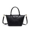 New Woven Dumpling Bag Hand-woven Bag Large-capacity Commuting Versatile Portable Messenger Bag