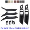 7-teilige RHD Rechtslenker Türfensterheber Schalterabdeckung Innen Türgriff Abdeckung für BMW 5er Serie F10 F11 F18 520 523 525 528