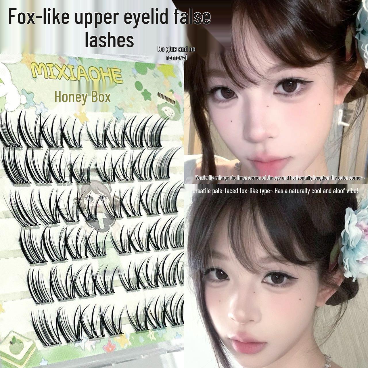 Little Star Fox-Like Natural Clear Manga Lashes