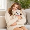 Soft Plush Stuffed Animal Toy with Floppy Ears and Sitting Posture Suitable for Children Toddlers and Collectors
