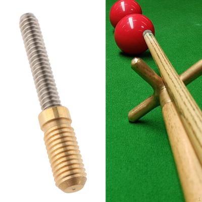 Billiards Cue Joint Pin Connector, Pool Extension Screws for Easy Assembly