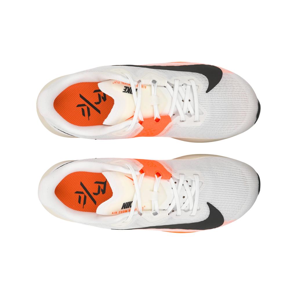 Nike Air Zoom Rival Fly 4 Weiß Total Orange Herren Sneaker Blass-Elfenbein Schwarz FV6040-101
