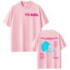French Singer Tv Girl Series Tour 2025 Album TShirt Unisex Women Summer ONeck T Shirt Fashion High Quality Cotton Tees Streetwear