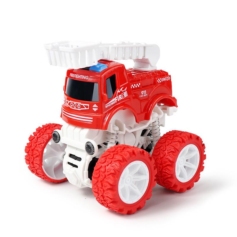 Off Road Vehicle Excavator Crane Dump Truck Fire Truck Children Toys Car For Kids Construction And Rescue Play
