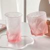 OLOEY Stylische Farbverlauf Glaswasserbecher