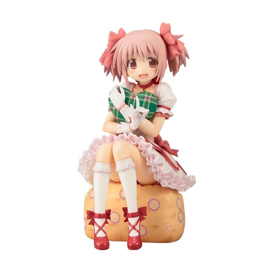 

14cm Puella Madoka Magica Aniem Figure Action Magic Girl Model Ornament Statue Dolls Toys Christmas Gift M agi adoka Poseable Articulated Scale