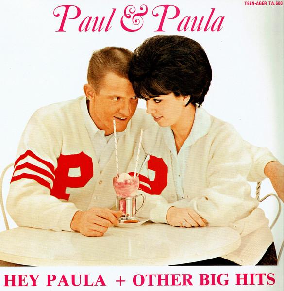 

LP Record PAUL PAULA Hey Paula Other Big Hits TA600 TEENAGER 1989 Germany Pop Used