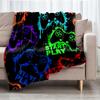 Game Controller Theme Printed Blanket - Perfect for Couch, Bed, Travel & Outdoor Use | Machine Washable, Cozy & Durable.