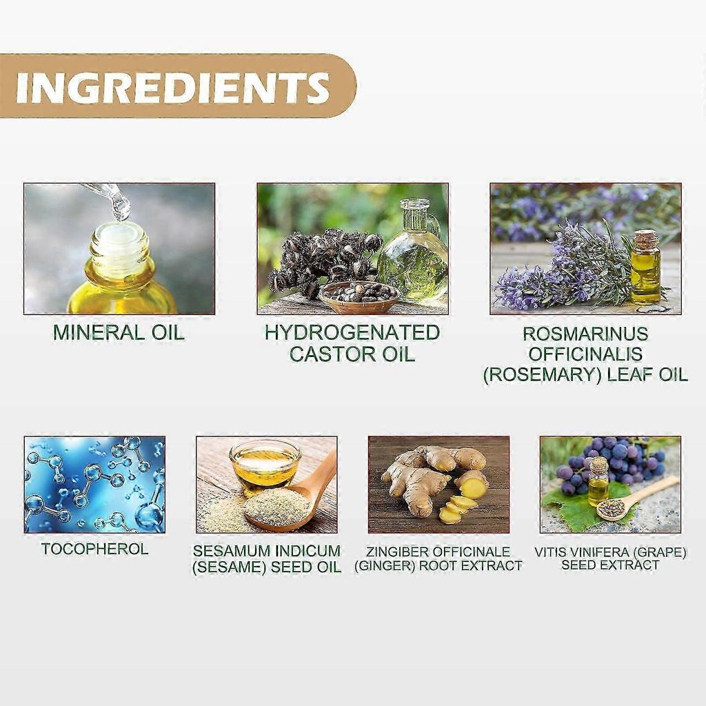 2025 Latest Model  Facial Hair Care Oil Strengthens Root And Moisturizes And