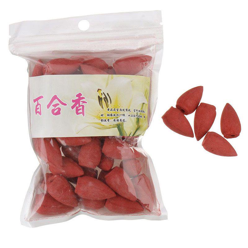 Exquisite Buddhist Incense Burner With Smoke Backflow Ceramic Glaze Censer Cone Holder