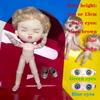 Cute Mini bjd Doll Girl Boy Bald head Ob11 1/12 Naked DIY Toys Handmede Dolls full Body Green Blue eyes Art Doll Accessories Art