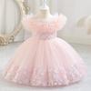 Infant & Toddler Fluffy Tulle Princess Dress: Summer Wedding, Party, First Birthday Outfit