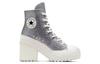 Chuck 70 De Luxe Abrasion Resistant Breathable Mid Top Canvas Shoes Women's Gray A08177C