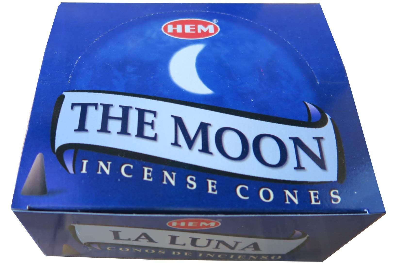 

Индийские благовония HEM THE MOON конусообразные