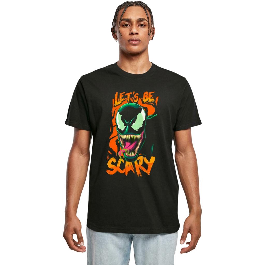Venom Mens LetÂ´s Be Scary Cotton T-Shirt