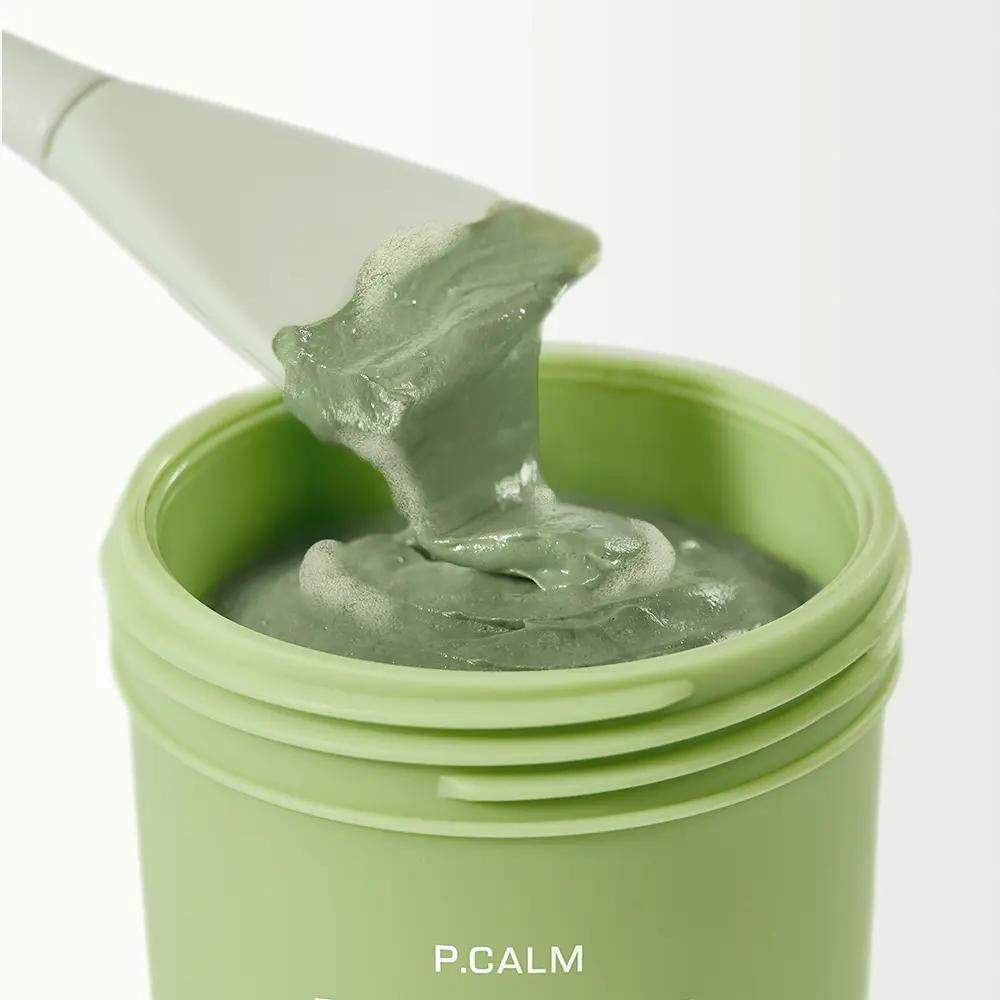 P.CALM Holy Basil Bubble Deep Mask Refreshing Clay Facial Care 90g