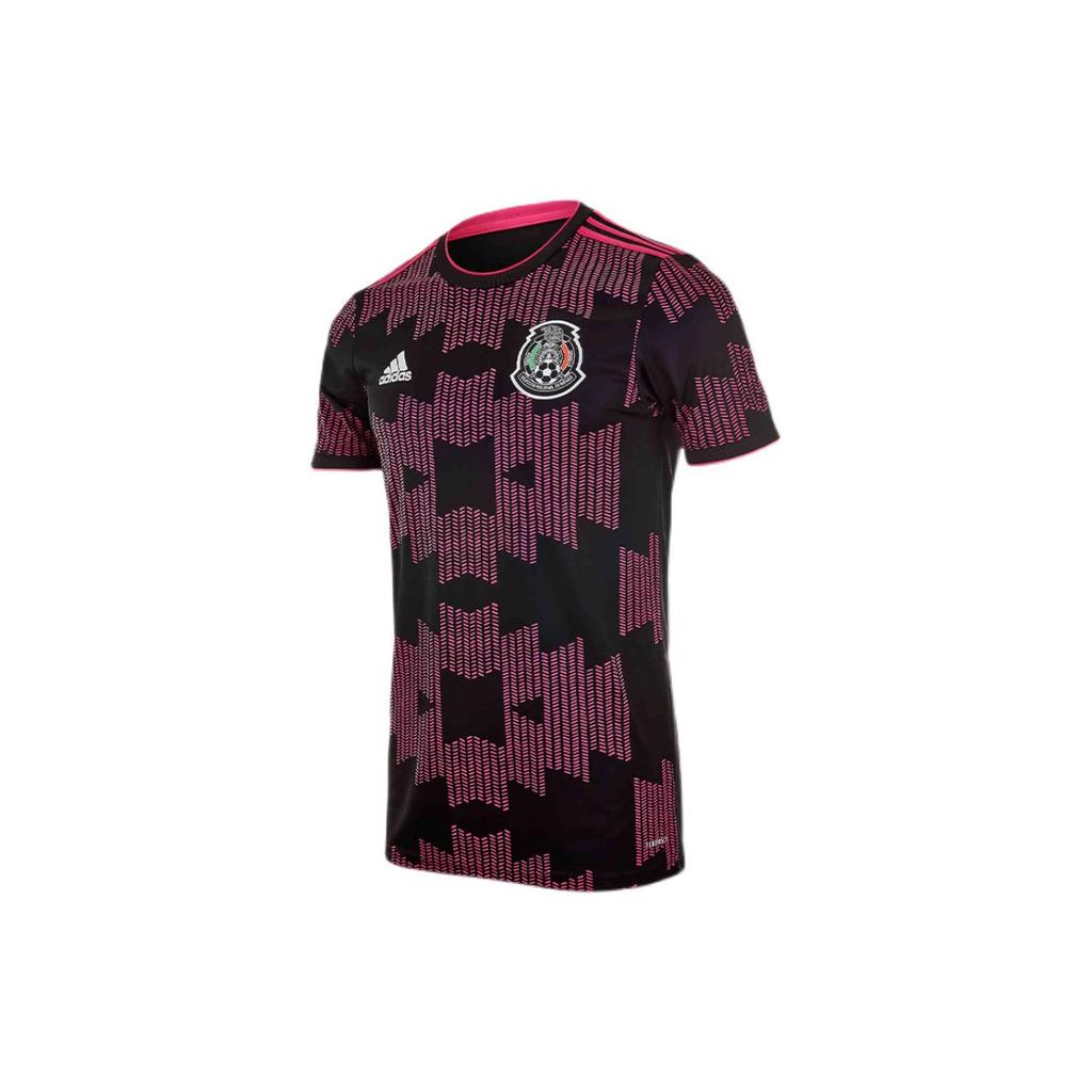 adidas Fußballtrikots Herren Schwarz Moderate Gerade Passform FT9648