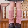 Fashion Knit Leg Warmers for Little Girls Slouchy Socks for Dress Toddler Winter Cable Knit Socks Thicken Warm Leggings
