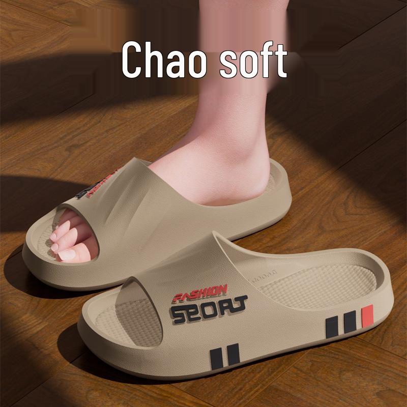 Unisex Summer Non-Slip Thick Sole Slippers for Indoor & Outdoor Use