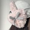 Milin Korean Style Fleece-Lined Bowknot Earmuffs