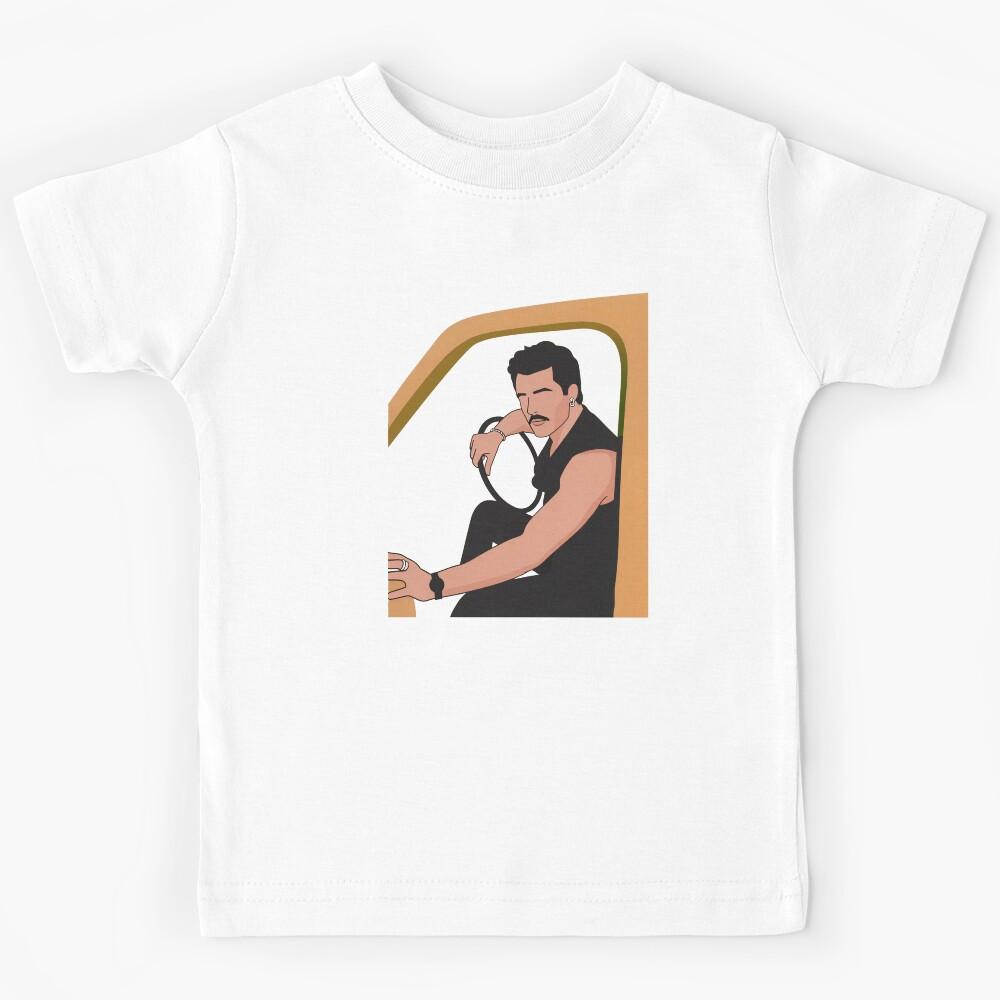 Pedro Pascal Illustration Kids T-Shirt 120