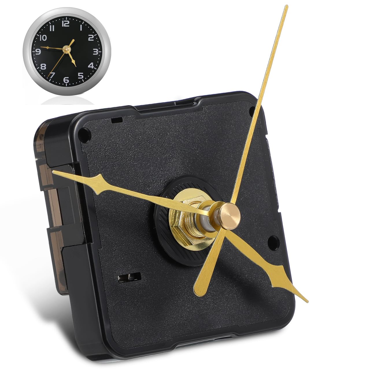 Gadpiparty Clock Movement Quartz Movement Suitable for 10-12CM Table Clock Movement DIY Handmade Wall Clock ReplacementCraft Repair Parts (15-0449